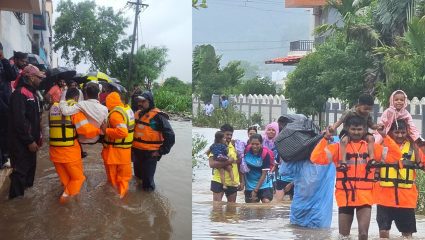 लोणावळा, मावळ अन् खेडमध्ये ‘पीडीआरएफ’ची धाडसी मोहीम, शेकडो नागरिकांचे प्राण वाचवले; शोधकार्य सुरूच