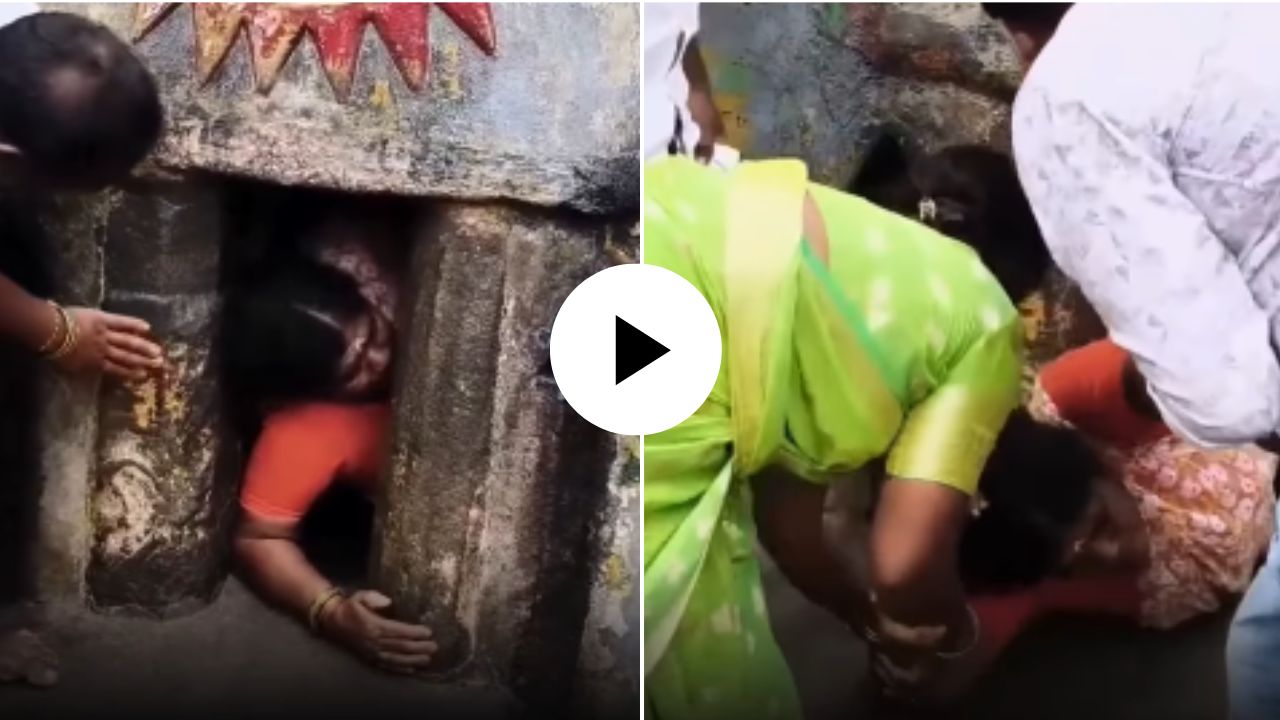 ‘मोक्ष मार्ग’ की मृत्यूचा सापळा? मृत्यूच्या घटनेनंतर आणखी एक महिला वाईटरित्या अडकली; तिरुवन्नामलाईतील Video Viral