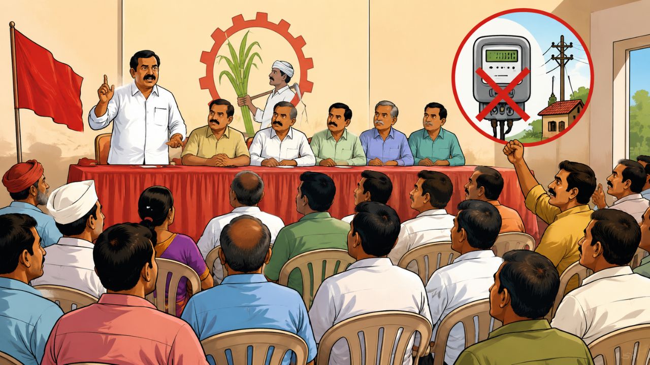 Raigad News: रोह्यात शेकापची रणनिती ठरली; ग्रामपंचायत निवडणुकांसह स्मार्ट मीटरविरोधी आंदोलनाचा निर्धार