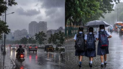 पावसाचा तडाखा कायम; घाटमाथ्यातील सहा तालुक्यांतील शाळांना सुट्टी, उर्वरित जिल्ह्यात वर्ग नियमित