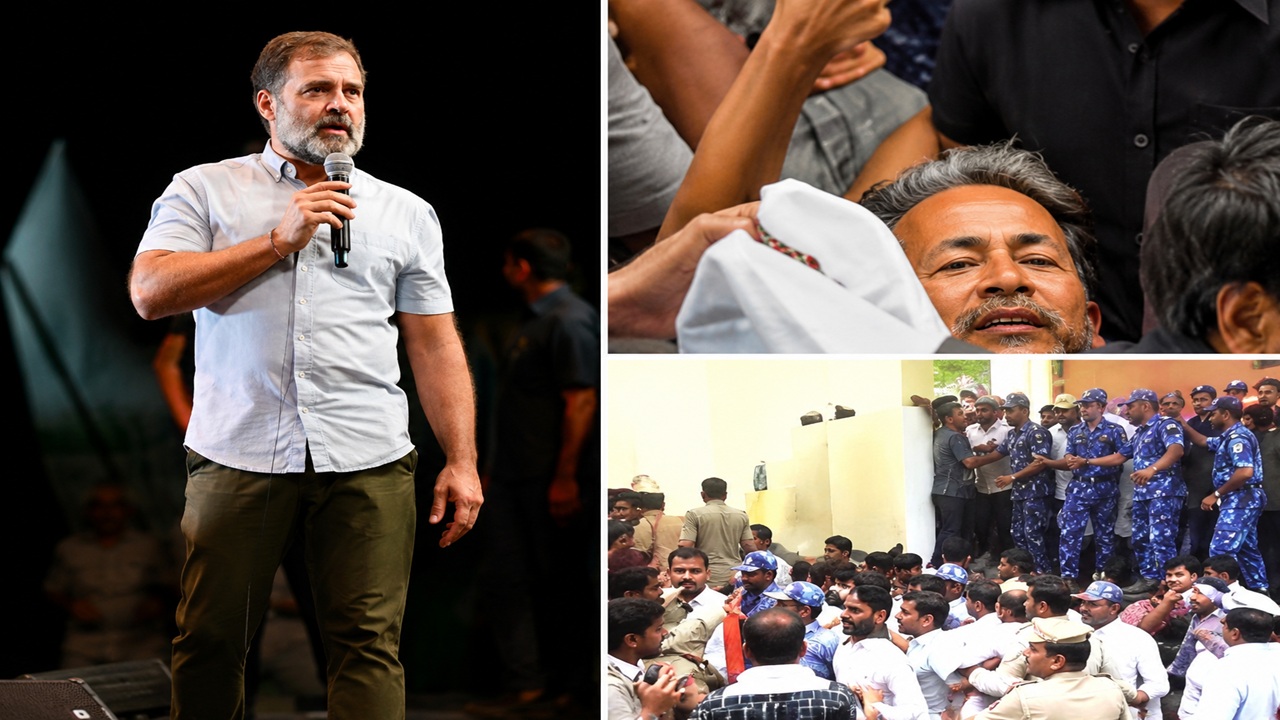 Rahul Gandhi : ‘कोणतीही ताकद तुमचा आवाज दाबू…’; सोनम वांगचुक यांना जंतर-मंतरवरून हटवल्यानंतर राहुल गांधींची पहिली प्रतिक्रिया