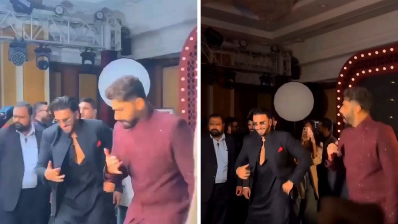 Ranveer Singh–Arjun Kapoor Dance: अंशुला कपूरच्या रिसेप्शनमध्ये रणवीर-अर्जुनची जुगलबंदी; ‘तूने मारी एंट्रियां’वर केला भन्नाट डान्स