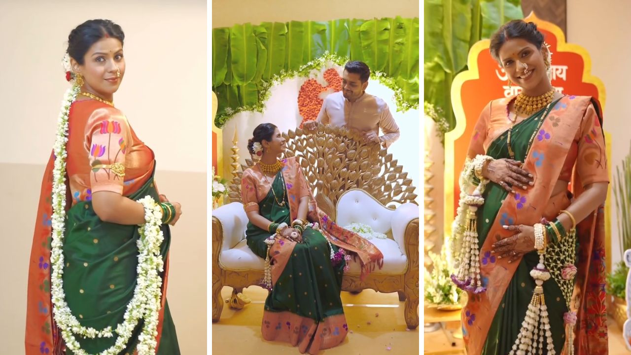 ‘प्रेमाची गोष्ट’ फेम अभिनेत्रीचे थाटात पार पडलं डोहाळेजेवण, लग्नानंतर २ वर्षांनी ‘ही’ मराठी अभिनेत्री होणार आई