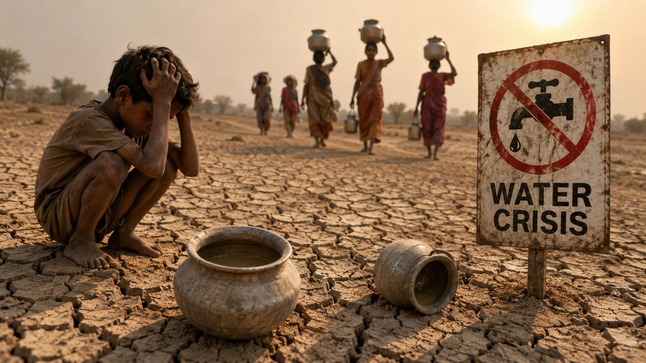 धाराशिववर पाणीटंचाईचे संकट! जिल्ह्यातील धरणांमध्ये केवळ 20% पाणीसाठा शिल्लक, प्रशासन सतर्क