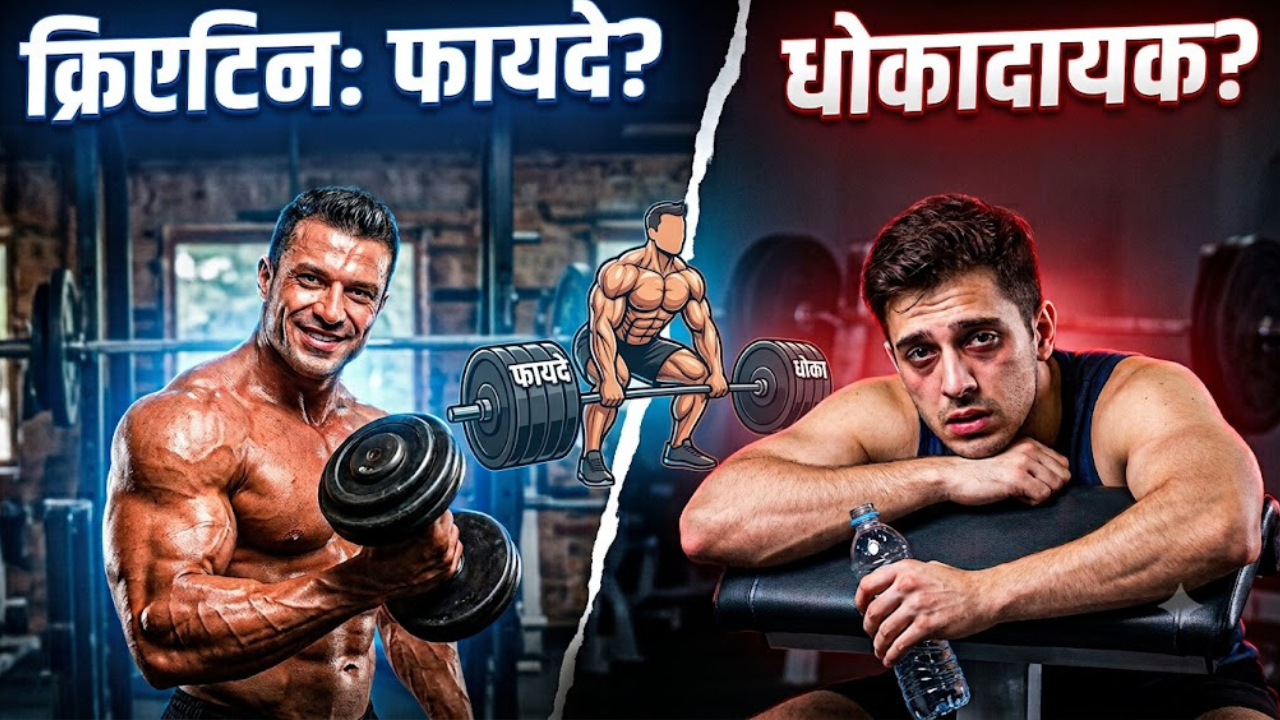 Creatine Supplement: बॉडीबिल्डिंगसाठी फायदेशीर की धोकादायक? जाणून घ्या याचे फायदे आणि तोटे