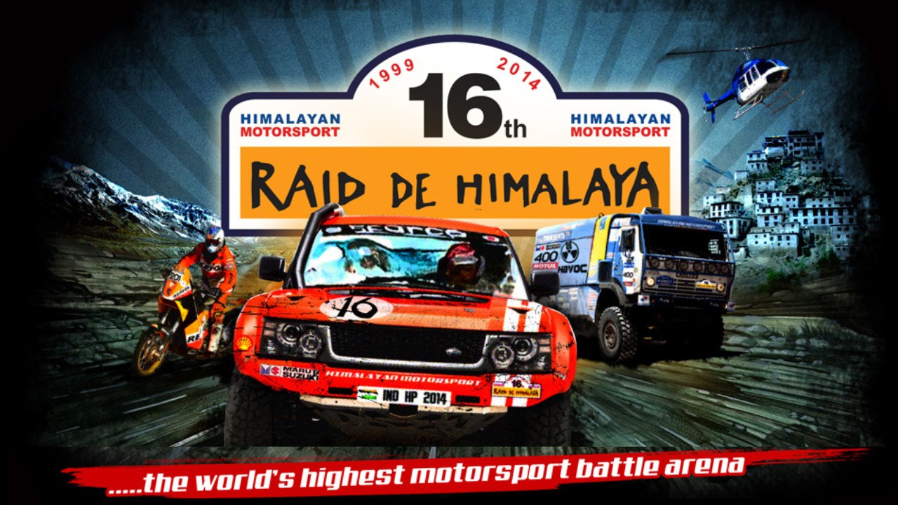 रेड डी हिमालया (Raid de Himalaya): हिमाचल प्रदेश आणि लडाखच्या दुर्गम भागात आयोजित केली जाणारी ही भारतातील अत्यंत खडतर ऑफ-रोड मोटरस्पोर्ट्स रॅली आहे. शून्य अंश सेल्सिअसपेक्षा कमी तापमान आणि अत्यंत धोकादायक पर्वतीय रस्त्यांवरून गाड्या आणि बाईक्स चालवण्याचे आव्हान स्वीकारणारे धाडसी रायडर्स या प्रवासात सहभागी होतात.