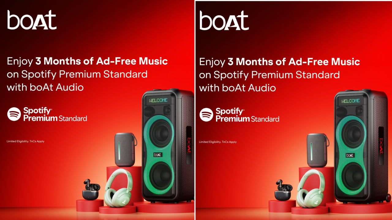 boAt आणि Spotify Premium ची मोठी घोषणा! ऑडिओ जगतात ऐतिहासिक भागीदारी; ४ महिने मोफत ऐका आवडती गाणी!