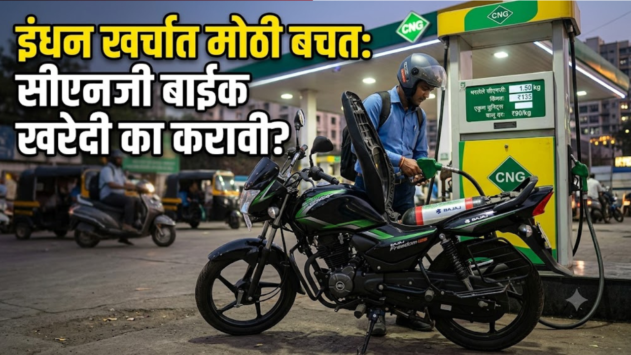 भारतात CNG बाईक का खरेदी करावी? विविध परिस्थितींमध्ये ही का ठरू शकते सर्वोत्तम पर्याय?