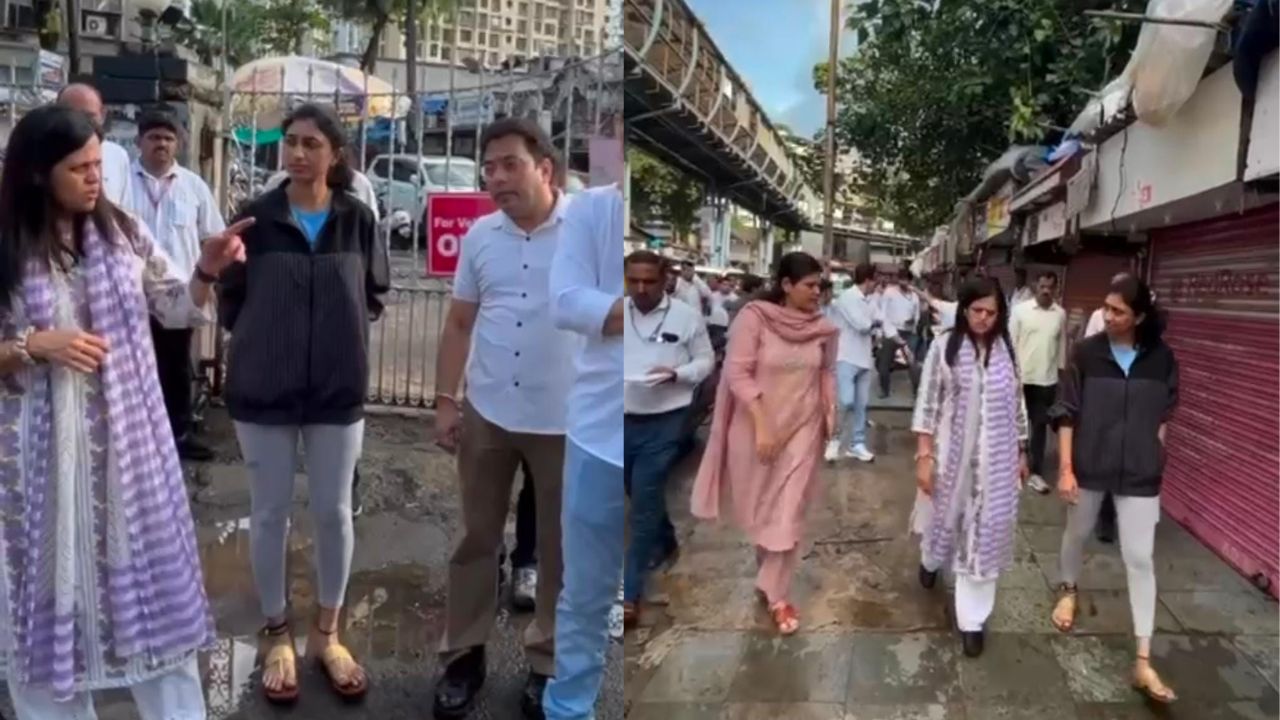 आयुक्तांच्या दौऱ्यापूर्वीच अनधिकृत फेरीवाल्यांवर कारवाई, भांडुप स्टेशन परिसरातील वाहतूक नियोजनासाठी अर्बन डिझायनरची मदत