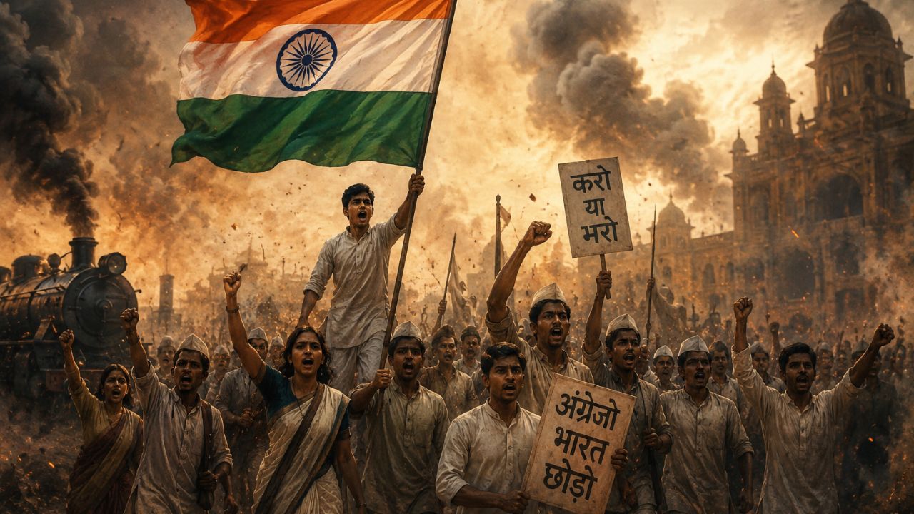 August Kranti Diwas: 9 ऑगस्ट 1942 ची ती ऐतिहासिक पहाट! काँग्रेस नेत्यांना अटक अन् आंदोलनाची सूत्रे जनतेच्या हाती; वाचा रंजक इतिहास