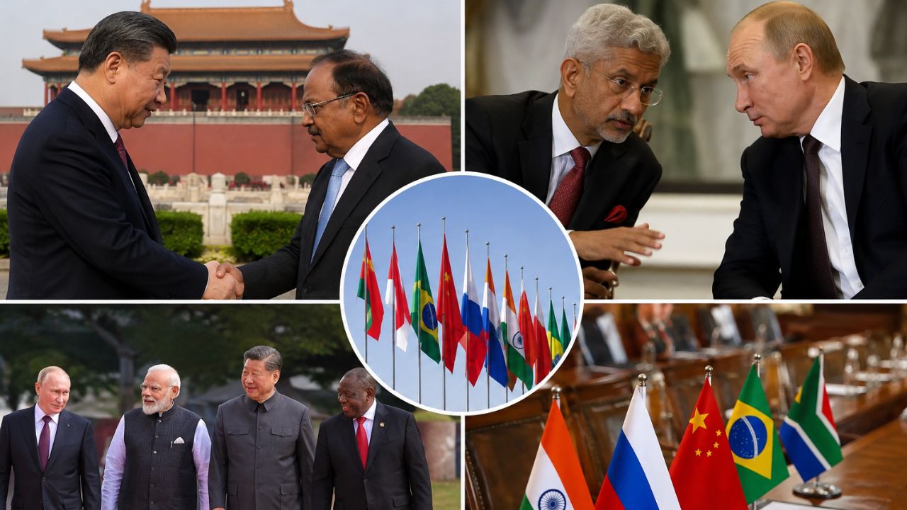 BRICS Summit 2026: रशियात ‘चाणक्य’ जयशंकर अन् चीनमध्ये अजित डोवाल; भारताच्या दोन दिग्गजांची जागतिक पटलावर मोठी खेळी