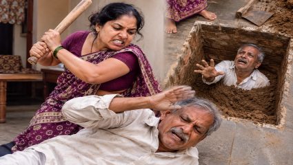 पत्नी आहे की हैवान? पतीला बेशुद्ध करून बॅटने मारहाण, नंतर घरातील कट्ट्यात जिवंत पुरण्याचा प्रयत्न; पत्नीवर गुन्हा दाखल