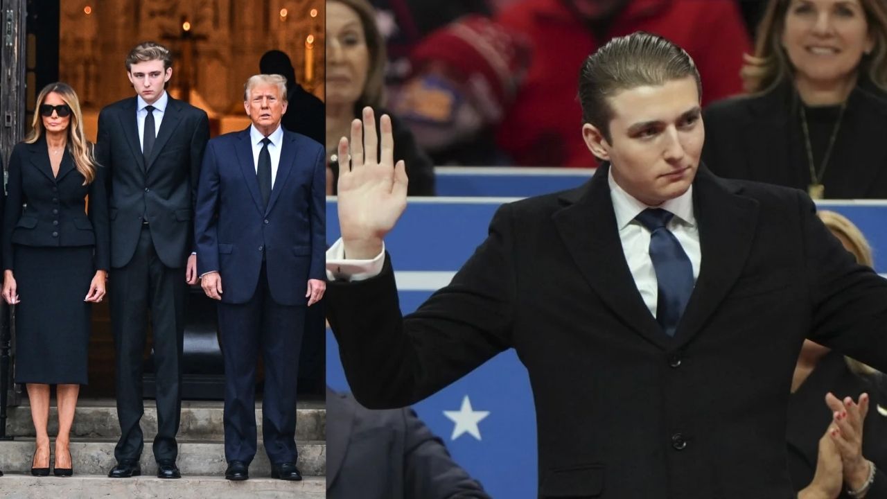 Barron Trump बॅरन ट्रम्पला कुठे मारायचे? इराणच्या हिटलिस्टवर ट्रम्प यांचा मुलगा; 10 दशलक्ष डॉलर बक्षीस अन्  3D VIDEO