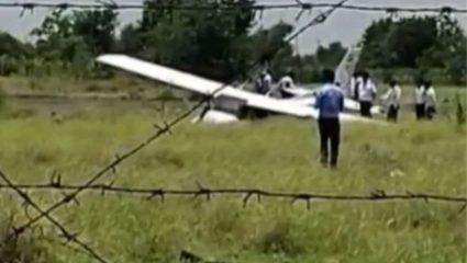 Baramati Plane Crash: बारामतीत पुन्हा विमानाचा अपघात; विमान कोसळल्याने परिसरात खळबळ