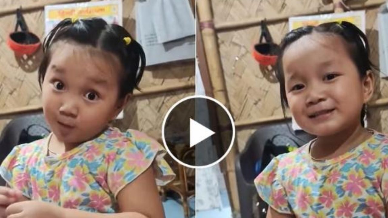 Karga Tinkle Gongo: ‘आता आम्ही इंडिया….!’ ४ वर्षांच्या ट्विंकलचा क्यूट Video व्हायरल, वेधलं सगळ्यांचं लक्ष