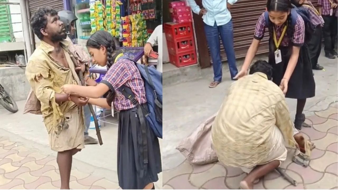 Raksha Bandhan Viral Video: फाटलेले कपडे लोकांच्या नजरेत वेडा, पण बहिणीने राखी बांधताच भावाने जे केलं, ते पाहून डोळे पाणावतील