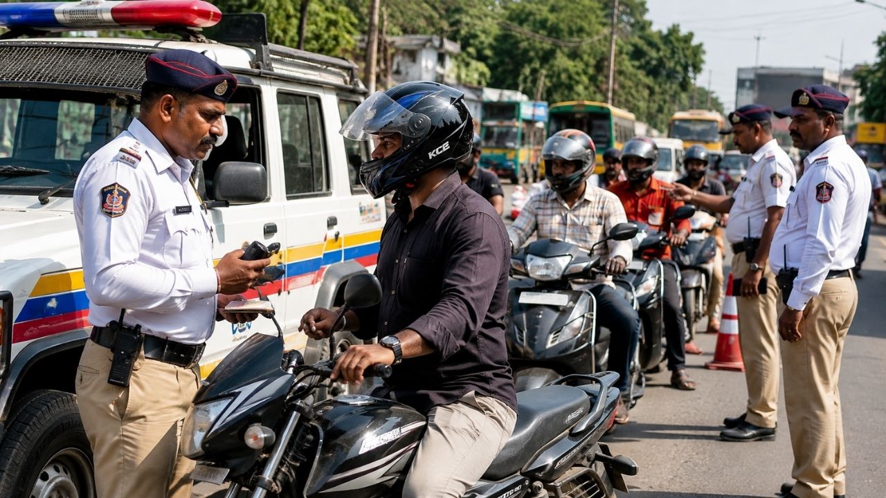 Chandrapur News: चंद्रपुरात वाहतूक नियम तोडणाऱ्यांवर पोलिसांचा बडगा; 19 हजारांहून अधिक जणांवर कारवाई