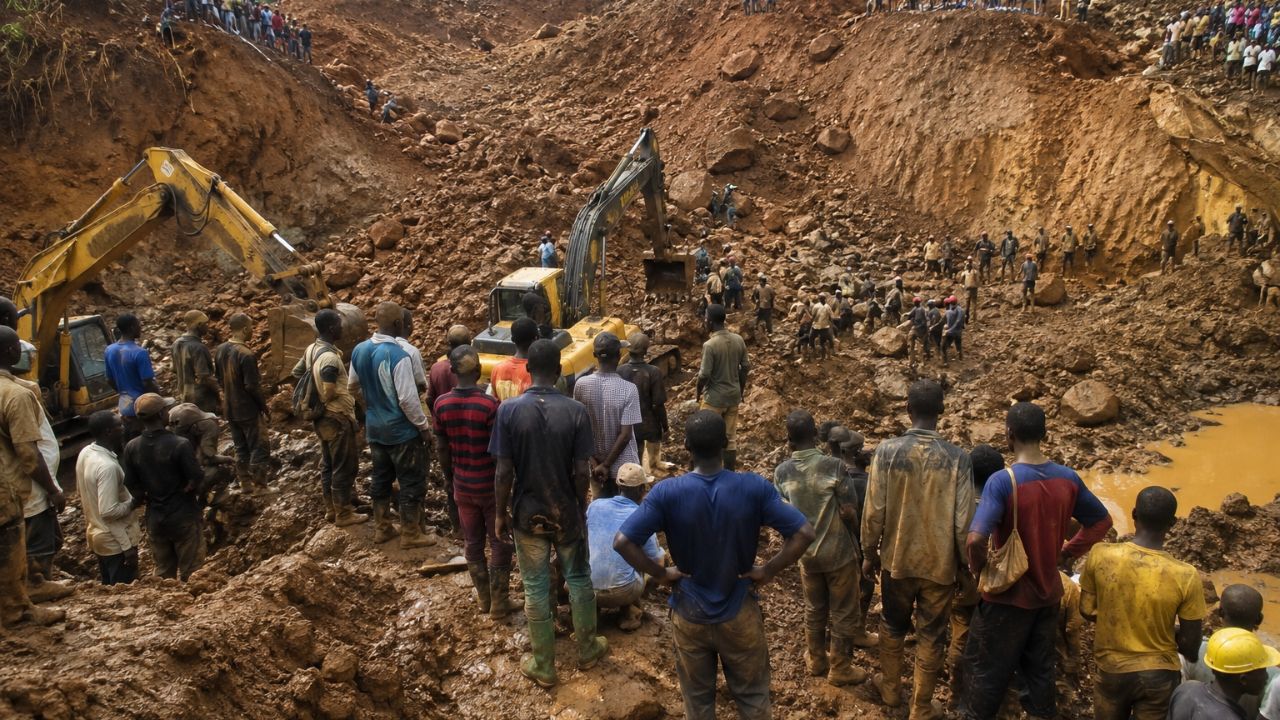 Central African Republic :सोन्याच्या खाणीत भीषण दरड; किमान ३० जणांचा मृत्यू, १०० जणांपेक्षा अधिक मृत्यूची भीती