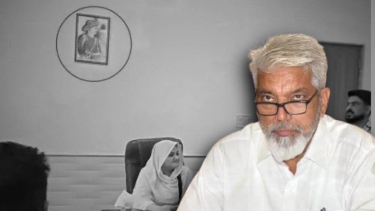 मालेगाव महापालिकेत पुन्हा टिपू सुलतानांचा फोटो; दादा भुसे म्हणाले, ‘फोटो असेल तर काढायला लावणार’