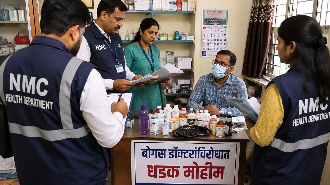Nagpur News : बोगस डॉक्टारांविरोधात मनपाची धडक मोहीम !विशेष पथके सक्रिय