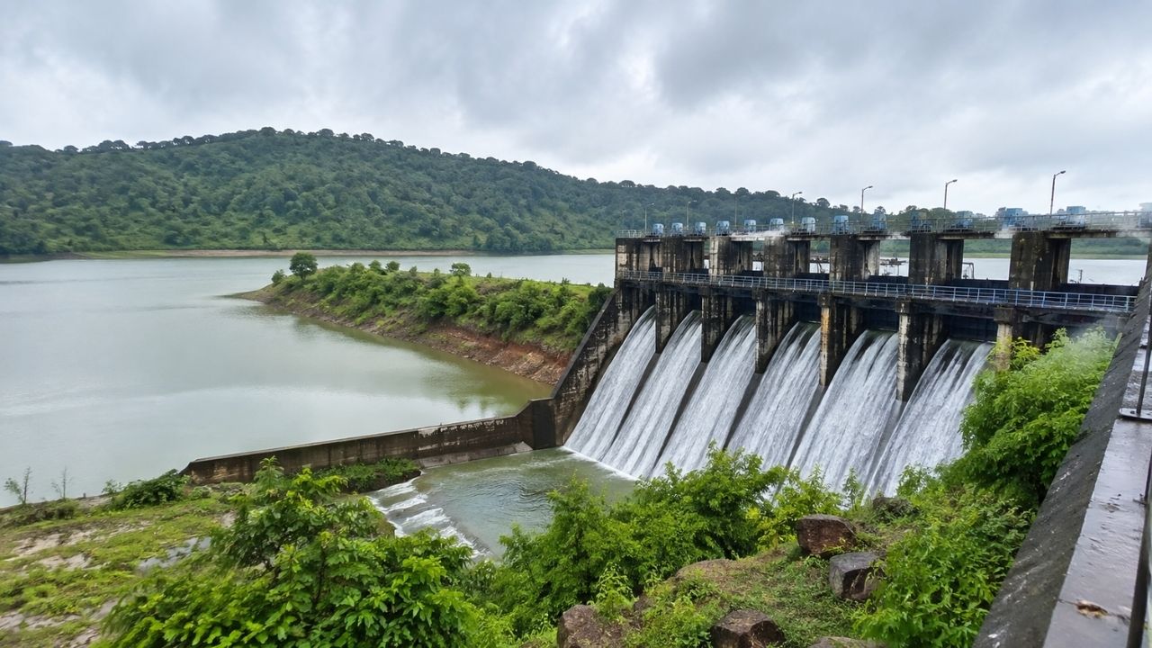 Chandrapur News: घोडाझरी धरणाच्या जलसाठ्यात वाढ; शेतकऱ्यांना मोठा दिलासा, दमदार पावसाची प्रतीक्षा कायम