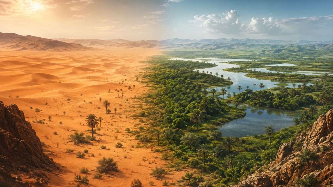 Sahara: सहारा वाळवंटात पुन्हा वाहणार नद्या? शास्त्रज्ञांनी शोधले 20,000 वर्षांचे रहस्य; वाळूच्या ढिगाऱ्यांखाली दडलंय साम्राज्य