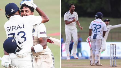 IND vs SL 2nd Test: श्रीलंकेच्या दहनाची सुरूवात, 8 धावांवर 2 बाद; भारत 503/9 वर घोषित