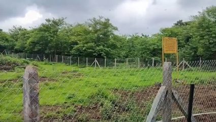 Karjat: मिरचोलीत आदिवासी जमिनीवर अतिक्रमणाचा आरोप; बेकायदेशीर कंपाऊंड हटवण्याची मागणी