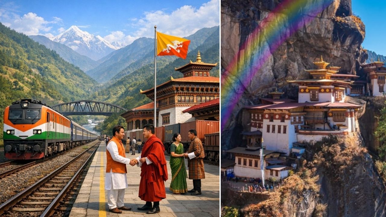 India Bhutan Railway: भारत आणि भूतान दरम्यान धावणार पहिली आंतरराष्ट्रीय ट्रेन; भारताच्या ₹4,000 कोटींच्या प्रकल्पाने चीन अस्वस्थ