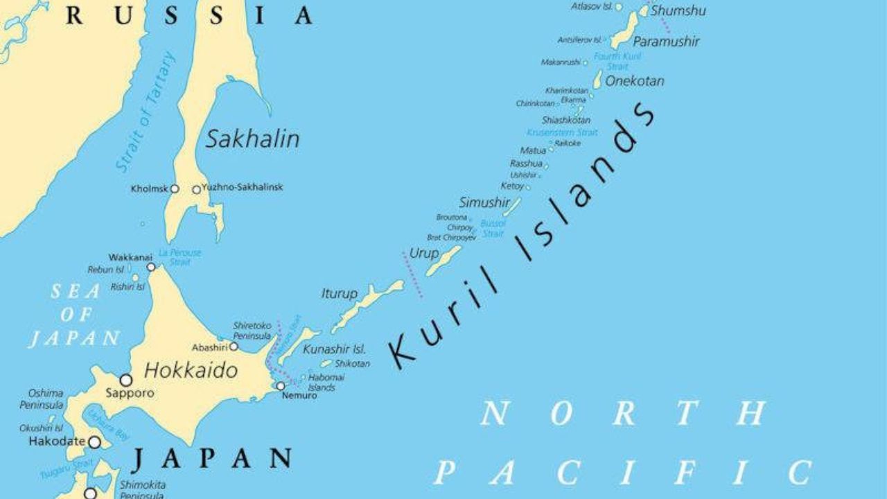Russia Japan News : रशिया-जपानमध्ये कुरिल बेटांवरून पुन्हा तणाव; पुतिन यांच्या दौऱ्याने जपान संतापला