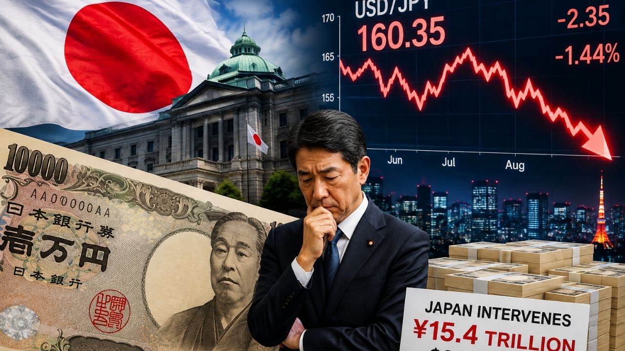 Japan Yen Crisis : येन वाचवण्यासाठी जपानने उधळले $96.5 अब्ज; तरीही चलन पुन्हा कमजोर, आता व्याजदर वाढणार?