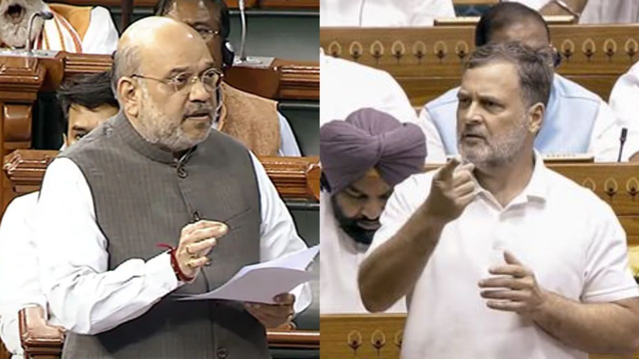 Parliament Monsoon Session: अमित शाह यांचे मौन हीच त्यांची कबुली!; राहुल गांधींचे टीकास्त्र, गृहमंत्र्यांच्या राजीनाम्याची मागणी