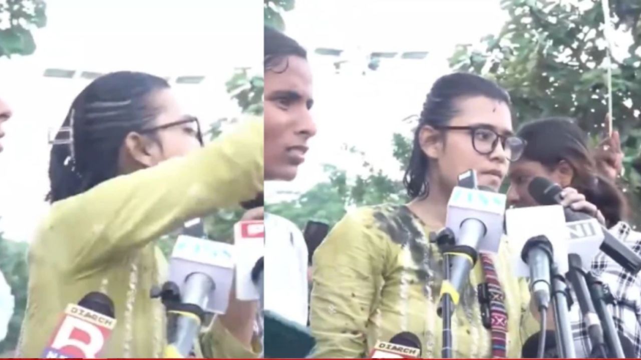 Ranchi Student Protest: JPSC-JSSC परीक्षा आंदोलनात खळबळ; AISA राष्ट्रीय अध्यक्षा नेहा बोरा यांच्यावर रांचीत शाईफेक!