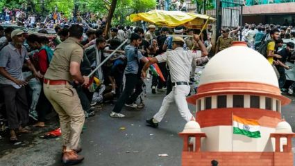 Delhi Police on CJP Protest:  संसद मोर्चा बेकायदेशीर; जंतरमंतर लाठीचार्जबाबत दिल्ली पोलिसांचे सर्वोच्च न्यायालयात प्रतिज्ञापत्र
