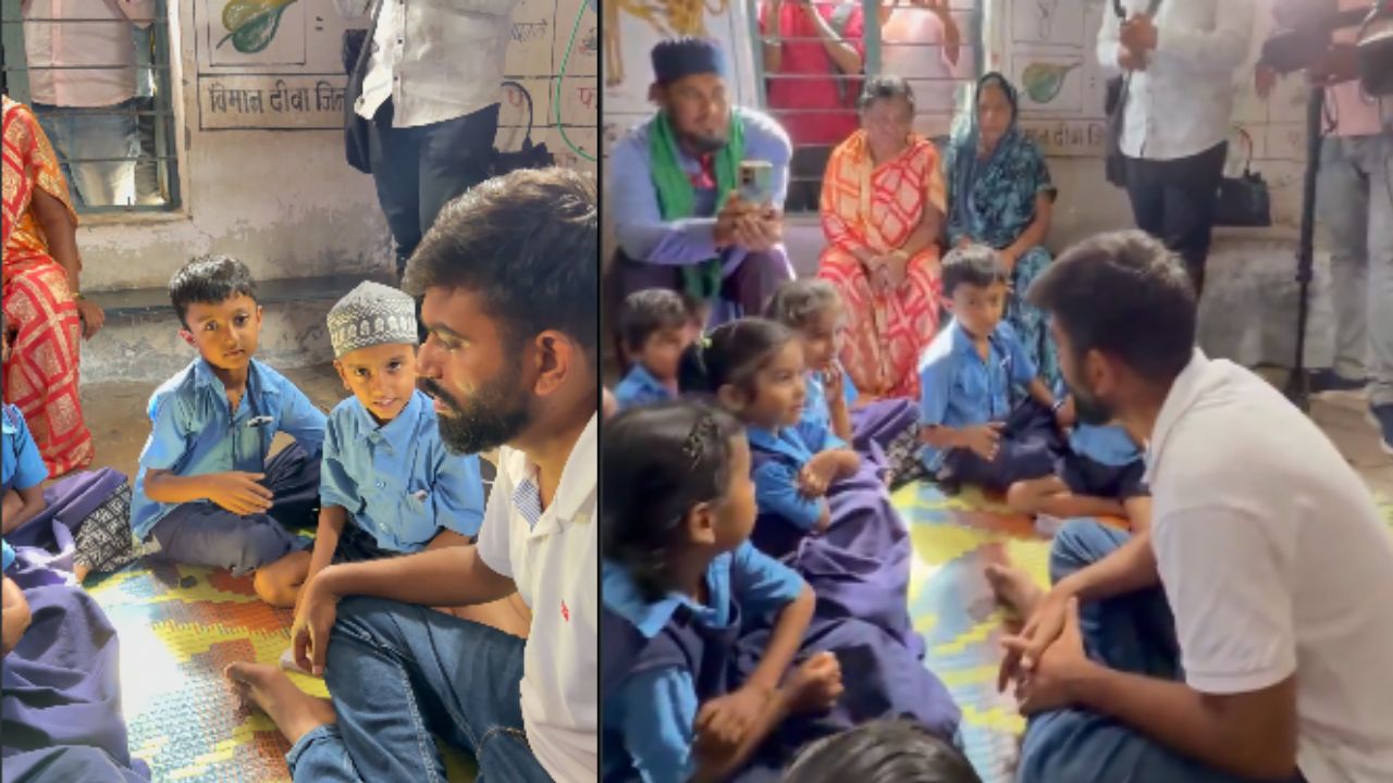 CJP School Theek Karo Latur: बाहेरच्या शाळेतून विद्यार्थी आणले….; अभिजीत दिपकेंनी केली महापालिकेच्या शाळेची पोलखोल