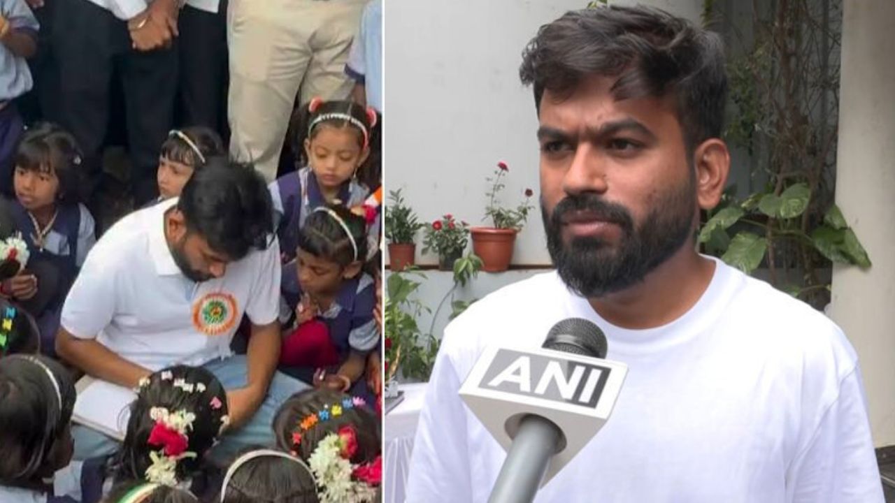 Independence Day 2026 : तुटलेल्या खिडक्या, अस्वच्छ शौचालये अन्.. ; गावची शाळा पाहून अभिजीत दिपकेंची नाराजी
