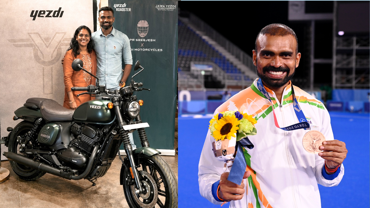 Yezdi Roadster 2026 : हॉकीचा माजी कर्णधार पी. आर. श्रीजेशच्या ताफ्यात नवी ‘येझदी’! ग्रीन मांबा रोडस्टरच्या लुकने जिंकले मन