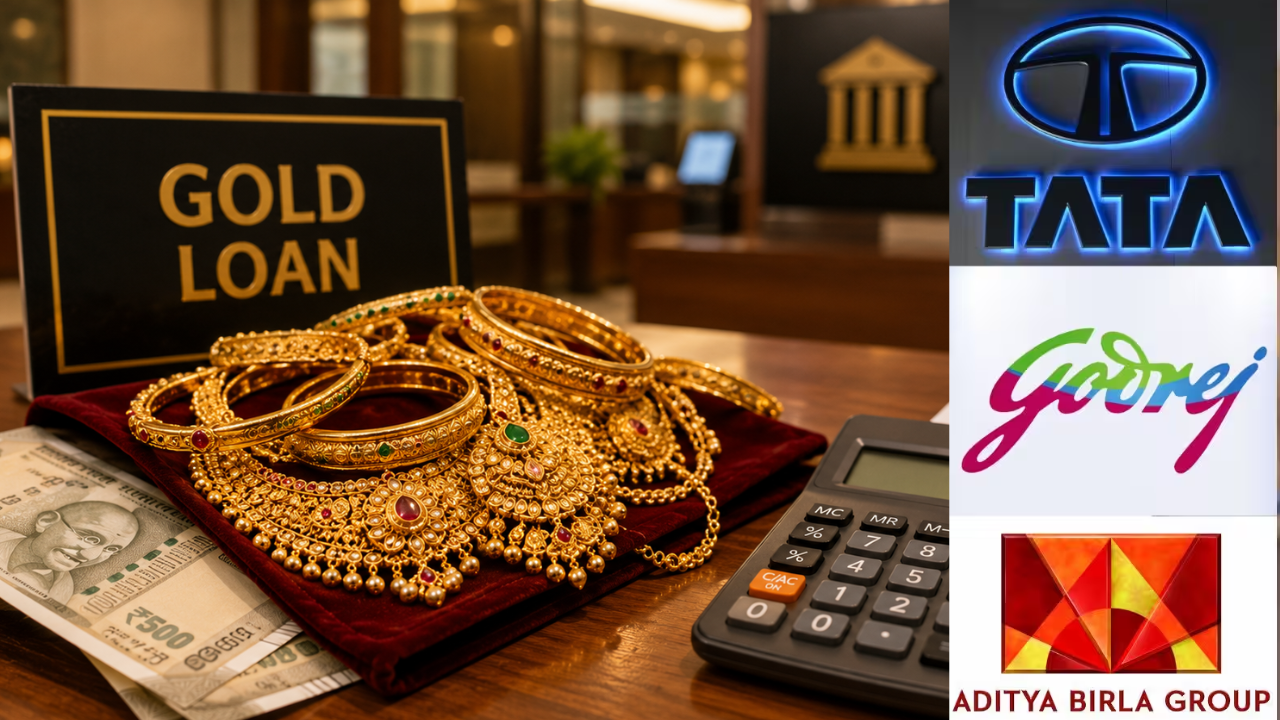Gold Loan Business : सोन्यावर कर्ज देण्याच्या धंद्यात एवढी कमाई? टाटा, गोदरेज, बिर्ला… समुहांची धडाधड एन्ट्री, नेमका काय प्लॅन?