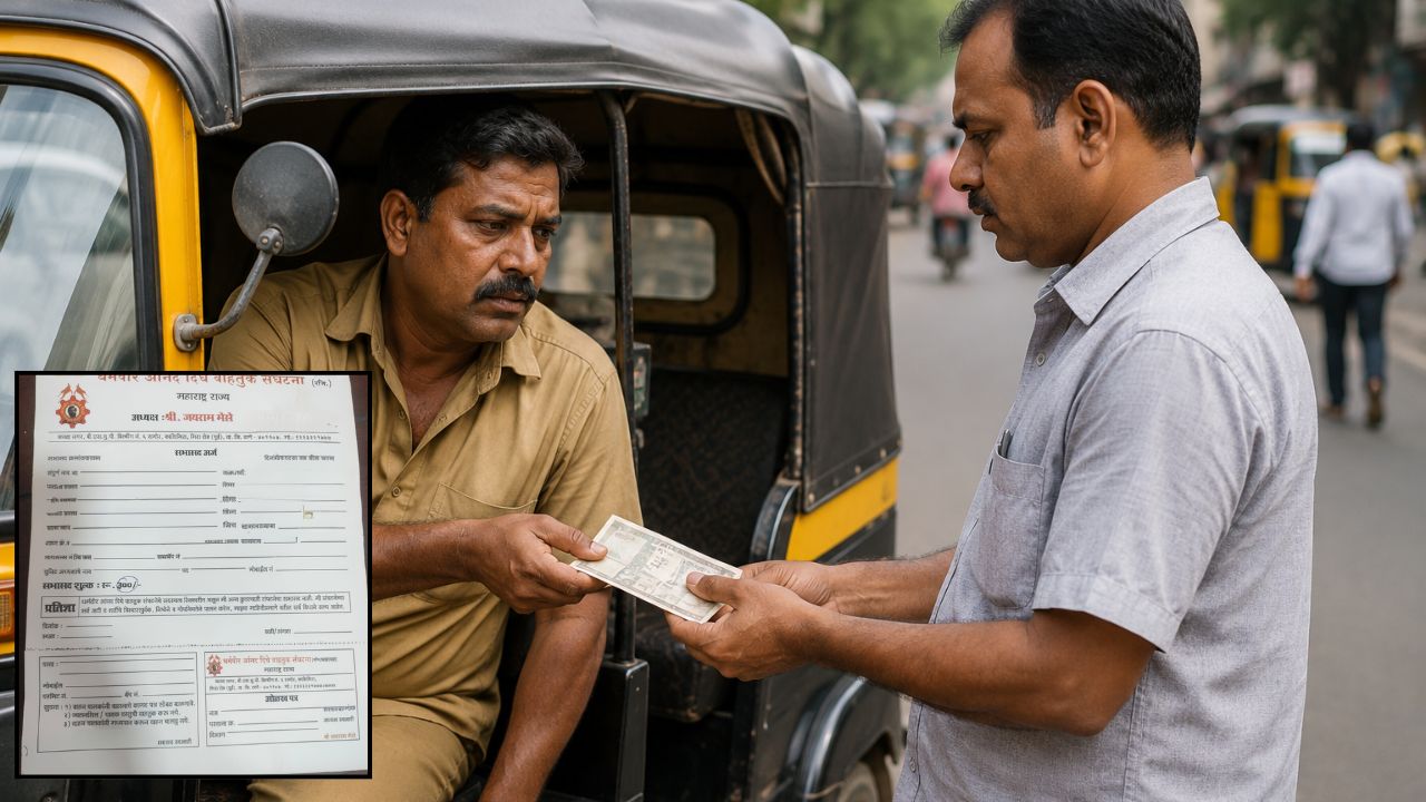 Marathi language: ‘मराठी शिकण्यासाठी’ रिक्षाचालकांकडून ३०० रुपये? आनंद दिघेंच्या नावाचा वापर केल्याचा आरोप
