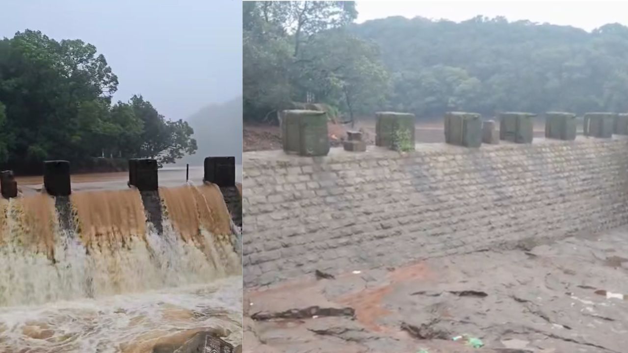Matheran News: ऐन पावसाळ्यात माथेरानचा धबधबा पर्यटकांसाठी बंद; निसर्गाचा आनंद घेण्यासाठी आलेल्या पर्यटकांचा हिरमोड
