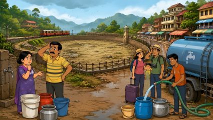 Raigad News: ऐन पावसाळ्यात माथेरान तहानले! तीन-तीन दिवस पाणी गायब, पर्यटन व्यवसाय संकटात