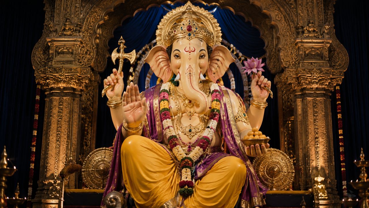 Mumbai Ganeshotsav 2026: लालबागमध्ये यंदा साकारली जाणार २२ फूट उंच पर्यावरणपूरक गणेशमूर्ती; ज्योतिबाच्या रूपाची अनोखी संकल्पना