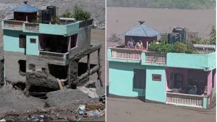 Nepal Flood : इंजिनिअरला राष्ट्रीय पुरस्कार द्या! नेपाळ महापुराच्या रौद्ररूपातही अचल राहिले ‘ते’ घर; सोशल मीडियावर VIDEO VIRAL