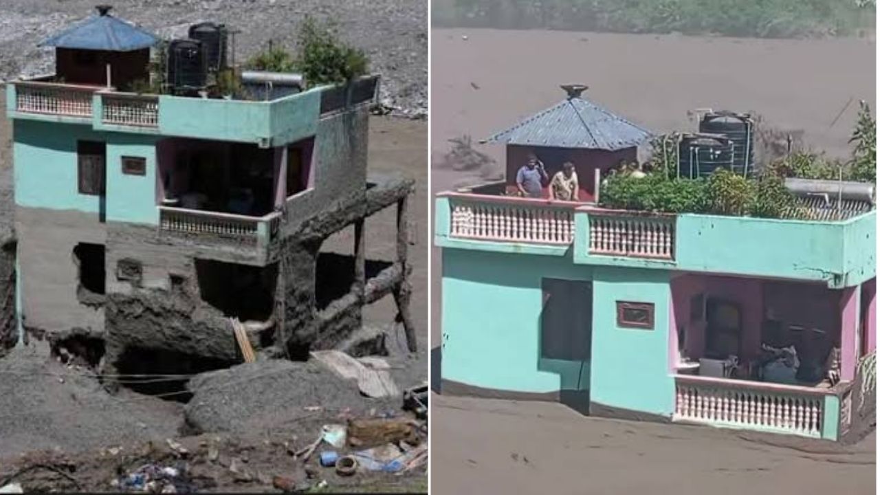 Nepal Flood : इंजिनिअरला राष्ट्रीय पुरस्कार द्या! नेपाळ महापुराच्या रौद्ररूपातही अचल राहिले ‘ते’ घर; सोशल मीडियावर VIDEO VIRAL