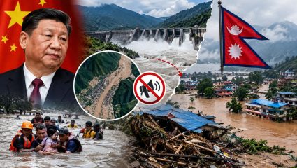 Nepal Flood : नेपाळमधील महापूर हे चीनचे कुटील कारस्थान? विनाशाच्या उंबरठ्यावर उभा असलेला रसुवा जिल्हा दयनीय स्थितीत