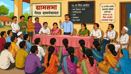 Raigad News: नेरळ ग्रामसभेत १६ व्या वित्त आयोगाच्या आराखड्याला विरोध; आधी १५ व्या वित्त आयोगाच्या कामांचा हिशेब द्या, ग्रामस्थांची