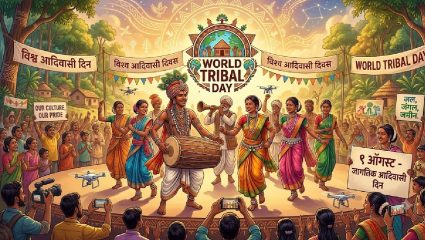 World Tribal Day 2026: ‘ट्रेडिंग रील्स’ ते ‘सांस्कृतिक वारसा’! नव्या पिढीसमोर कशी येतेय आदिवासी लोककला?