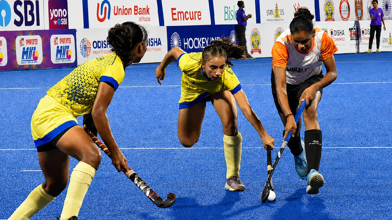 Hockey India स्पर्धेत ‘या’ चार संघाची सेमीफायनलमध्ये धडक; पिंपरीत पाहायला मिळतोय हॉकीचा संग्राम