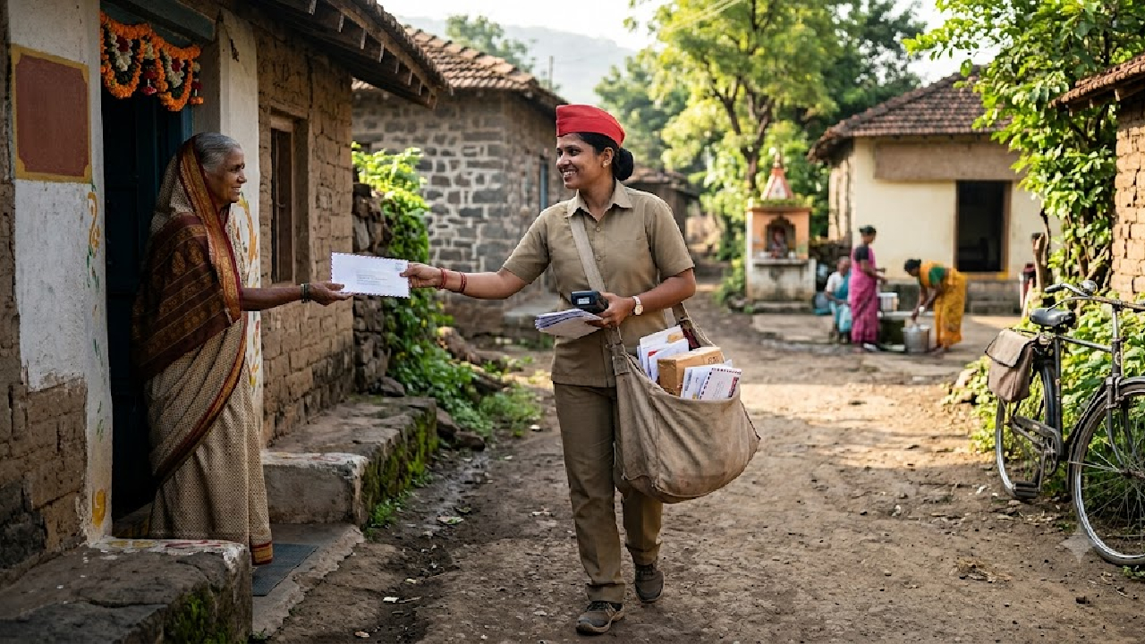 Indian Post: खांद्यावर जबाबदारीचं ओझं अन चेहऱ्यावर गोड हास्य; टपाल सेवेत ५८.५ टक्के महिलांनी कोरलं आपलं नाव