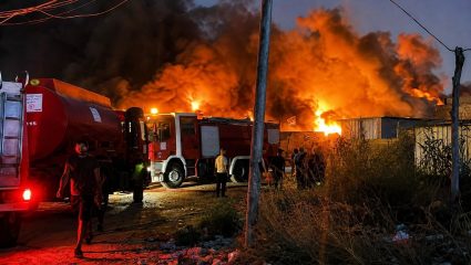 Iraq Blast : बगदादजवळ अल-डोरा पॉवर प्लांटमध्ये अज्ञात स्फोट; भीषण आग, आगीवर नियंत्रण
